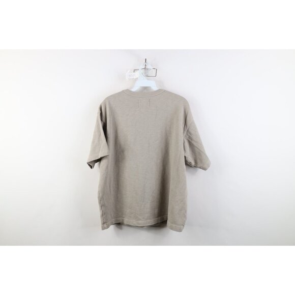 Buck Mason Mens Size Large Field Spec 90s Boxy Heavyweight T-Shirt Gray Cotton - Picture 9 of 11